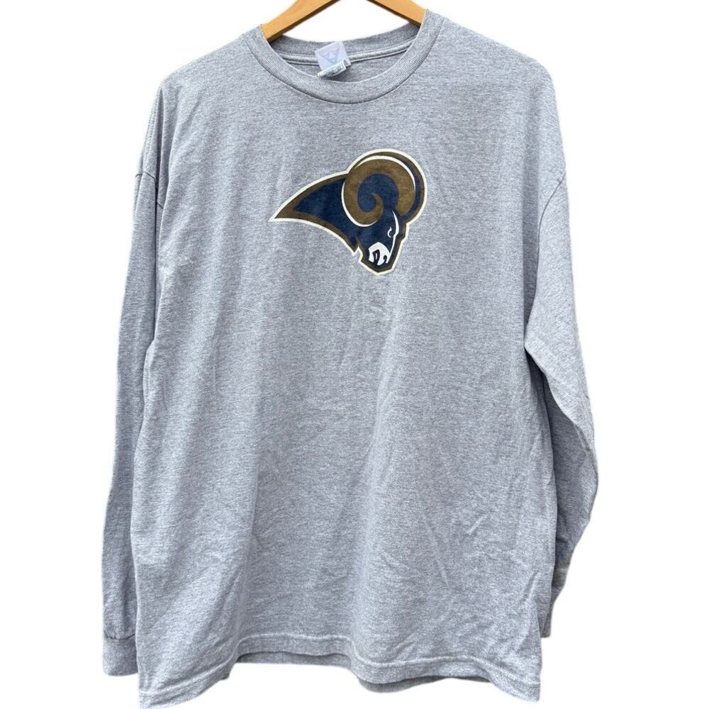 St. Louis Rams LA NFL Vintage Sports Illustrated gray long sleeve shirt Size XL